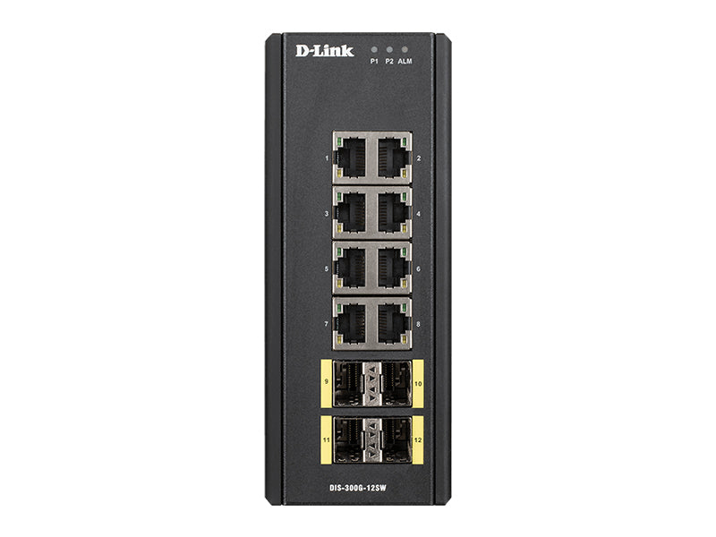 D-Link Switch 12-Port Industrial Gigabit Managed (DIS-300G-12SW)