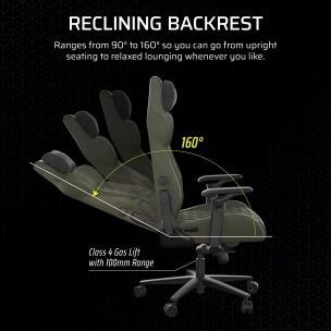 CORSAIR Gaming Chair TC500 LUXE (Fabric, Sherwood)