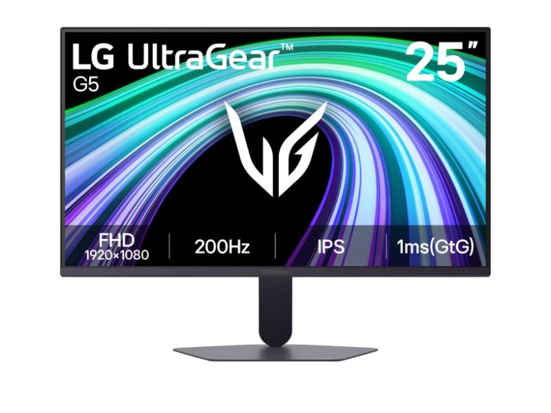 Monitor LG 25'' FHD Gaming 300Hz 1ms NVIDIA G-Sync Compatible (25G550B- B)