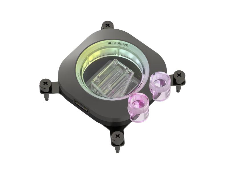Corsair CPU Water Block iCUE Link XC7 Elite RGB — Black — CX-9010021-WW
