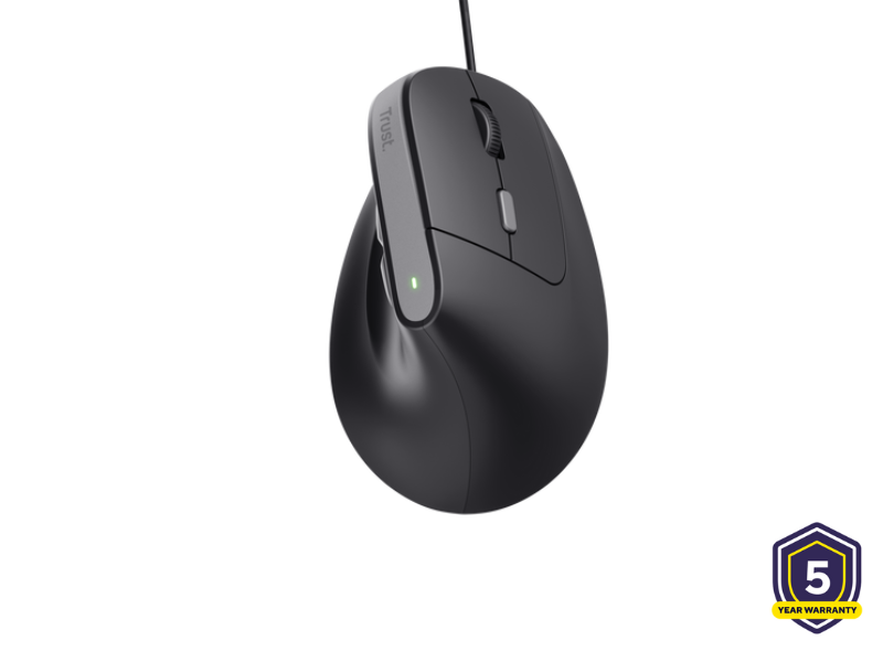 TRUST MOUSE BAYO II ERGO BLK 25144