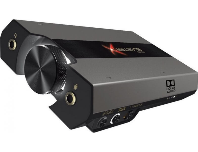 CREATIVE Εξωτερική Κάρτα Ήχου Sound BlasterX G6 — Type-C
