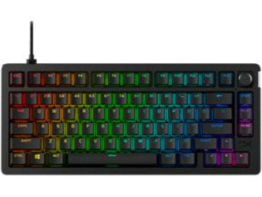 HyperX Alloy Rise 75 Mechanical Gaming Keyboard (US Layout) — Black — 7G7A4AA