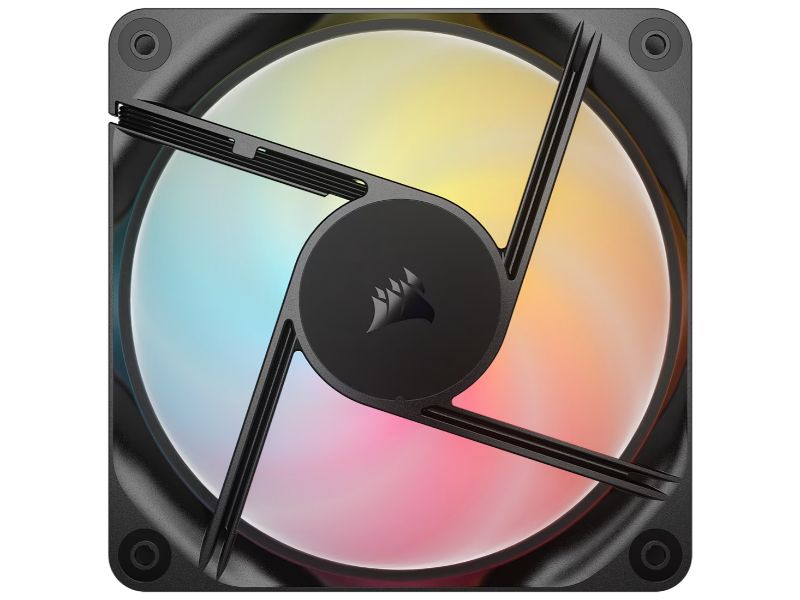 CORSAIR Fan RS120-R ARGB (Triple Black)