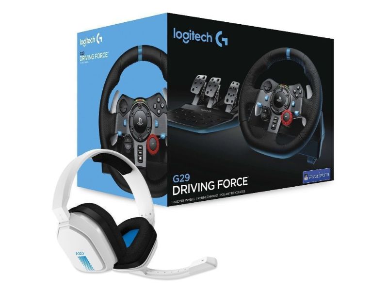 GAM.WHEEL LOGITECH G29 PS4/5+A10 HDST WH