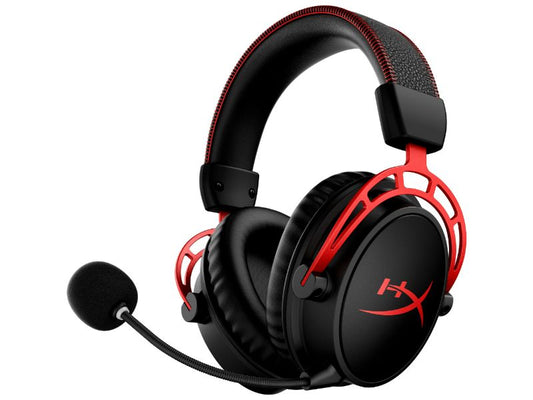 HyperX Cloud Alpha Over Ear Wireless Gaming Headset Black/Red — 4P5D4AA