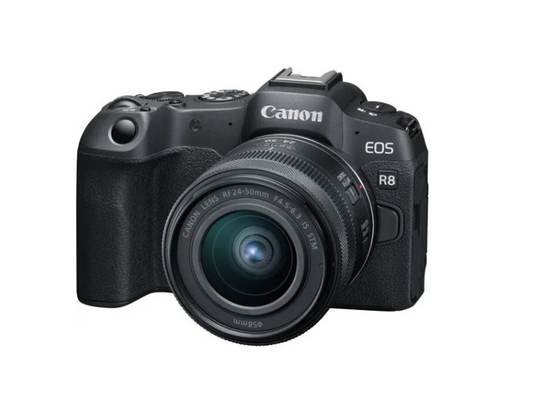 Canon EOS R8+RF24-50 F4.5-6.3 IS STM SEE