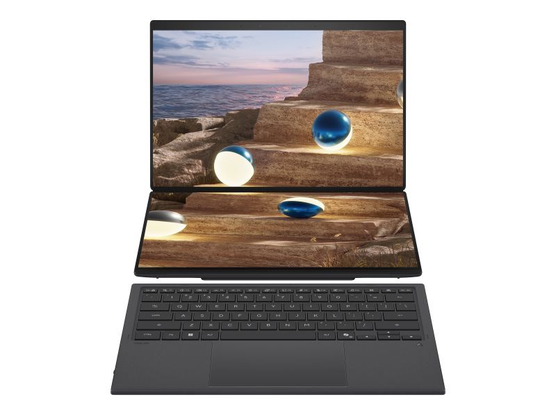 Laptop ASUS Zenbook Duo / 14'' OLED/ INTEL PTL H12Xe X9/ 32GB/ 2TB SSD/ Intel Arc Graphics/ Windows 11 Pro/ Touch / 2Y 90NB16V1-M00BA0