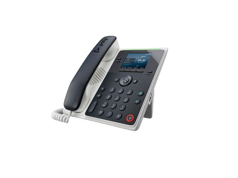 Poly Edge E100 IP Phone and PoE-enabled — 82M86AA