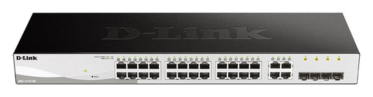 D-LINK Switch DGS-1210-28 |  24-Port  | 10/100/1000 Mbps |  4-port SFP
