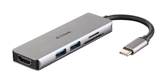 D-LINK DUB-M530 5-IN-1 USB-C HUB HDMI and SD/MSD