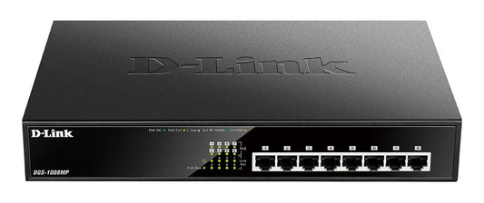 D-LINK DGS-1008MP 8-port 10/100/1000Mbps 8 PoE Port