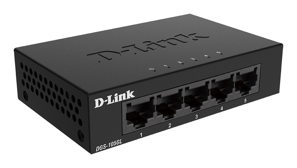 D-LINK SWITCH DGS-105GL 5 PORT GIGABIT