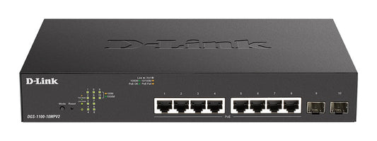 D-LINK DGS-1100-10MPV2 SWITCH 8xGbit, 2xGbit sfp