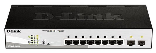 D-LINK DGS-1210-08P Desktop PoE Smart Switch