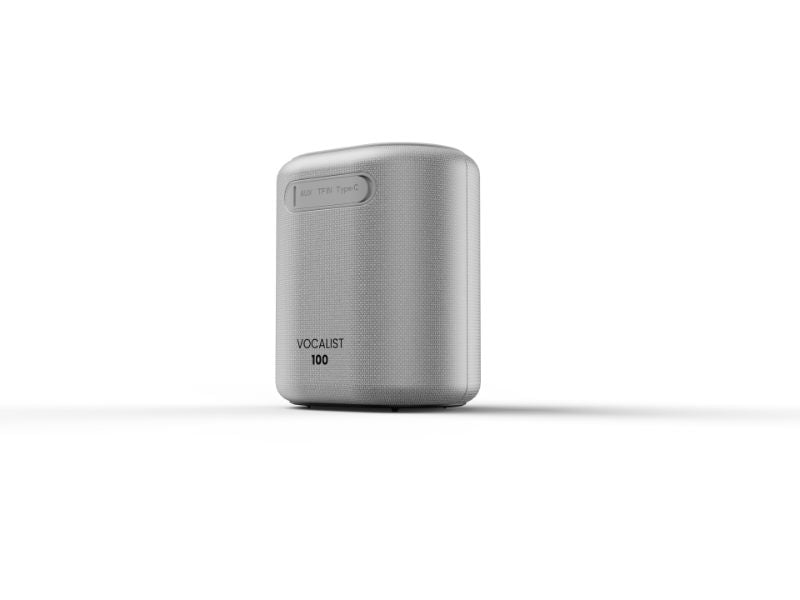 HiFuture Vocalist100 Silver Party Bluetooth Speaker