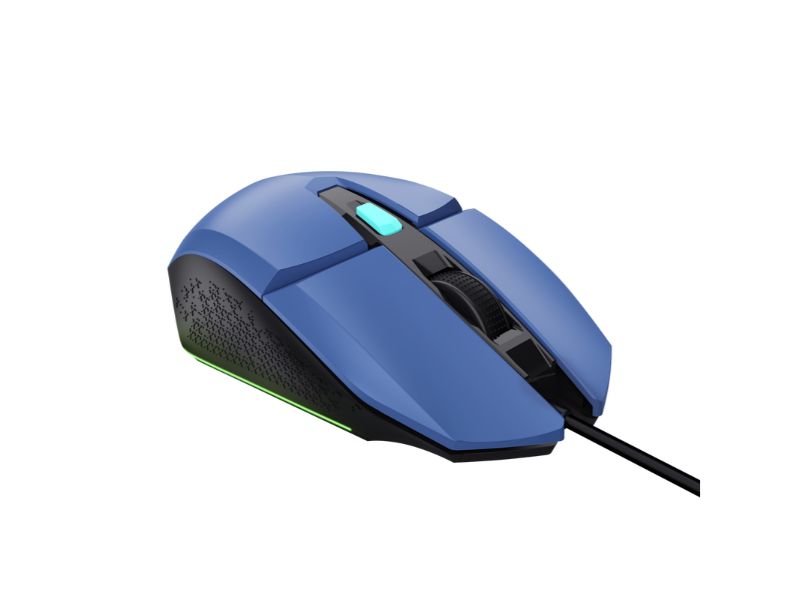 Trust felox gaming mouse blue GXT109B 25067
