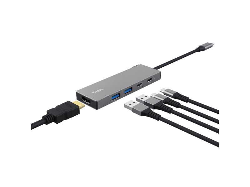 TRUST DALYX 5-IN-1 -> 2 C — 2 USB — 1 HDMI