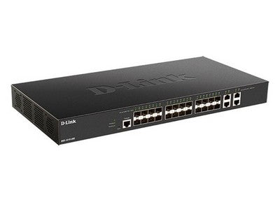 D-Link Switch 28-Port 10 Gigabit Ethernet Smart Managed (DXS-1210-28S)