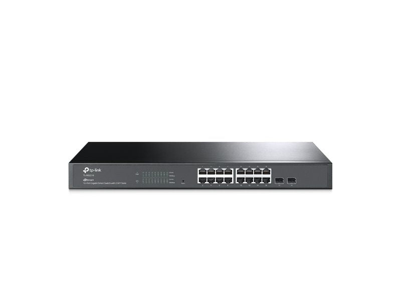 Tp-Link JetStream 16-Port Gigabit Smart Switch with 2 SFP Slots (TL- SG2218)