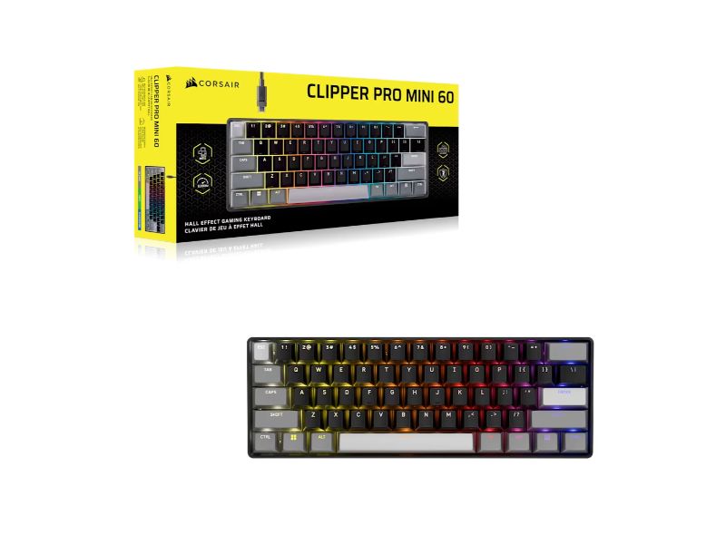 CORSAIR Keyboard Clipper PRO Mini 60% — CH-979101J-NA