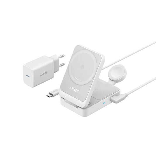 ANKER MAGGO WIRELESS 3 IN 1 CHARGER 15W FOLDABLE