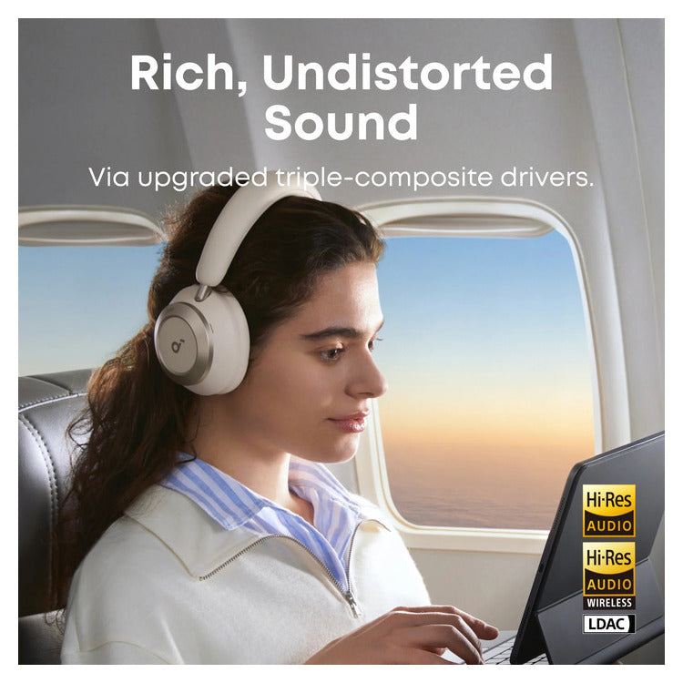 ANKER SOUNDCORE SPACE ONE PRO HEADPHONE WHITE