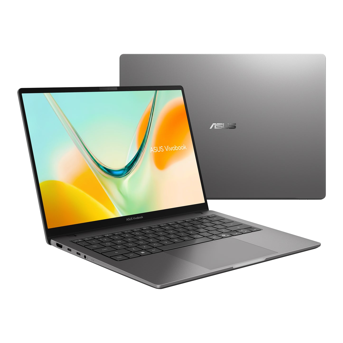 ASUS Laptop Vivobook S14 S5408QA-TM283W 14'' WUXGA/Snapdragon X X1 26 101/8GB/256GB M.2 NVMe PCIe SSD/Win 11 Home/2Y/Matte Gray