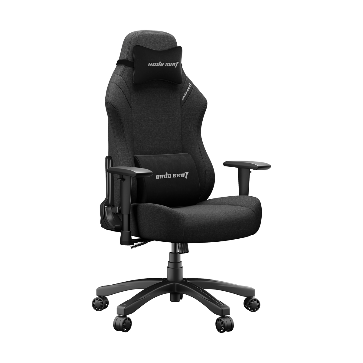 ANDA SEAT Gaming Chair LUNA Large Dark Grey Fabric