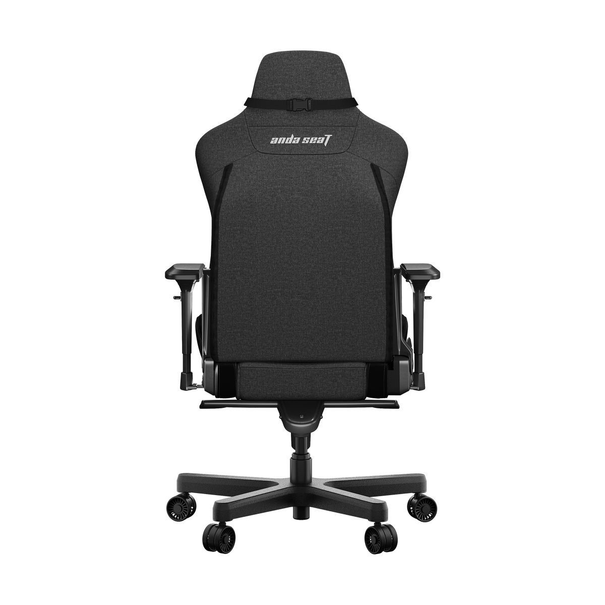 ANDA SEAT Gaming Chair T-PRO II Dark Grey/ Black FABRIC with Alcantara Stripes