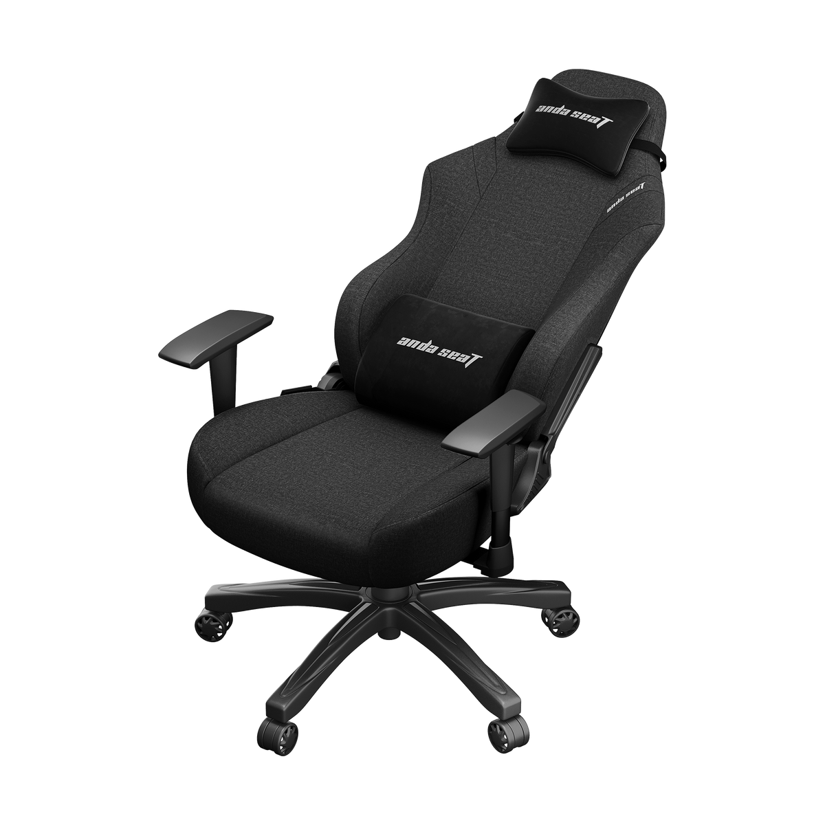 ANDA SEAT Gaming Chair LUNA Large Dark Grey Fabric