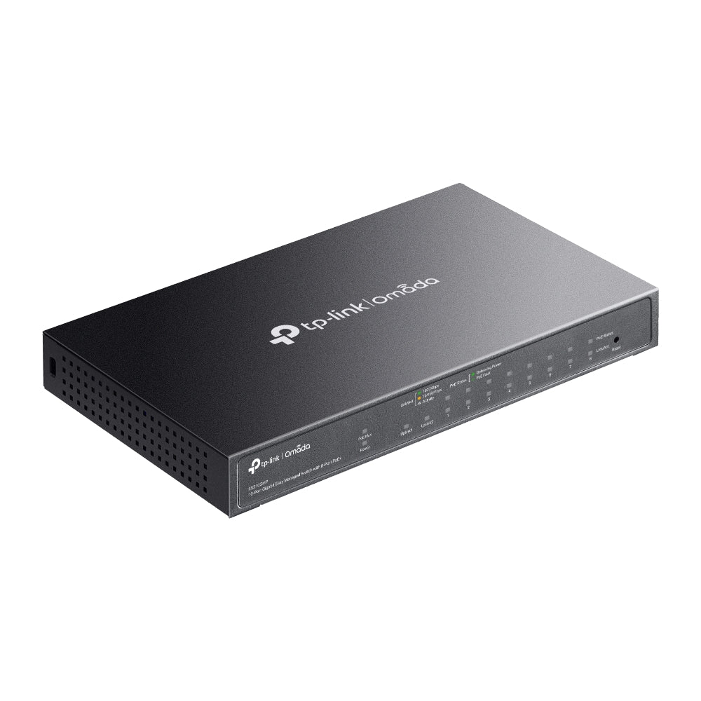 TP-LINK SWITCH OMADA ES210GMP 8 PoE+, 1GB, Managed Switch