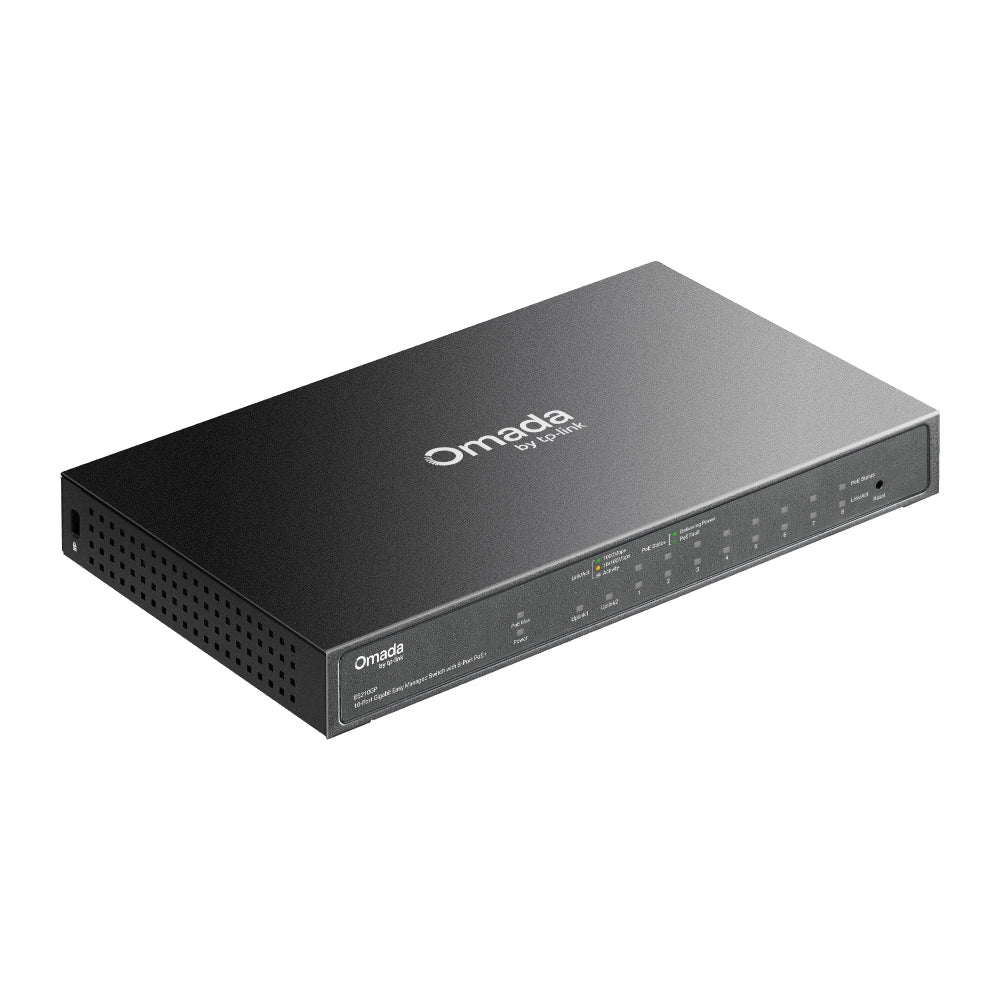 TP-LINK SWITCH OMADA ES210GP 8 PoE+, Gigabit Managed Switch