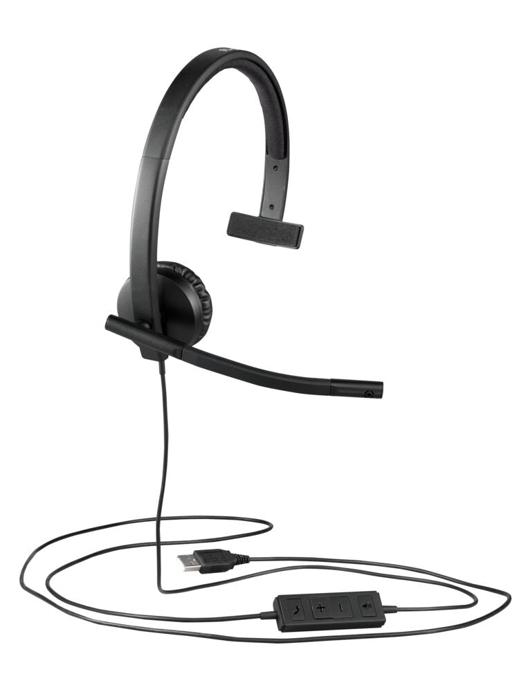 LOGITECH Headset Mono H570e — Teams Version — USB-A