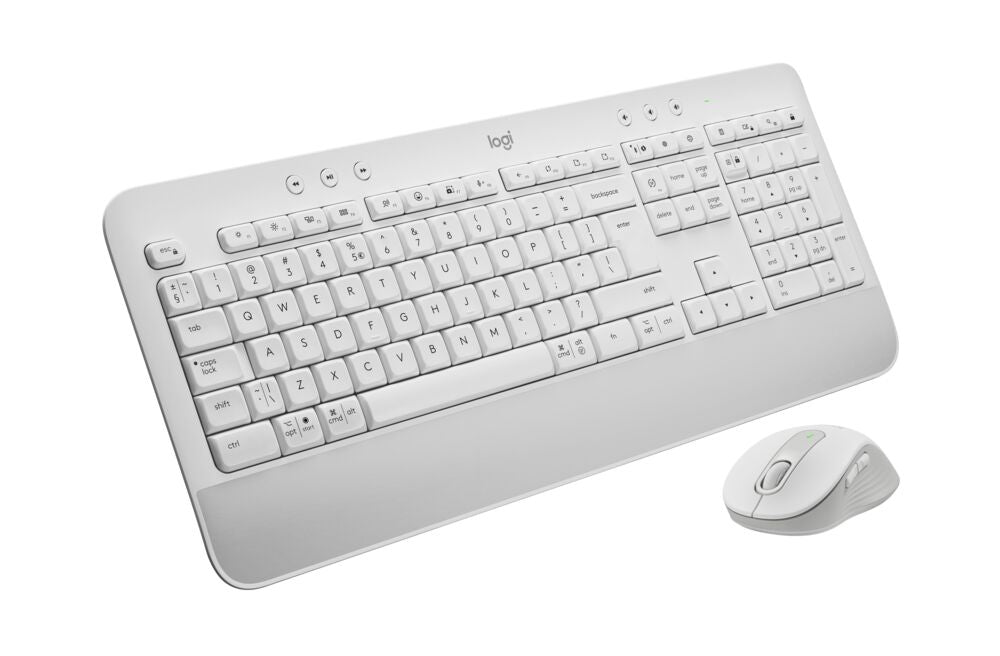 LOGITECH Keyboard/Mouse Wireless MK650 White