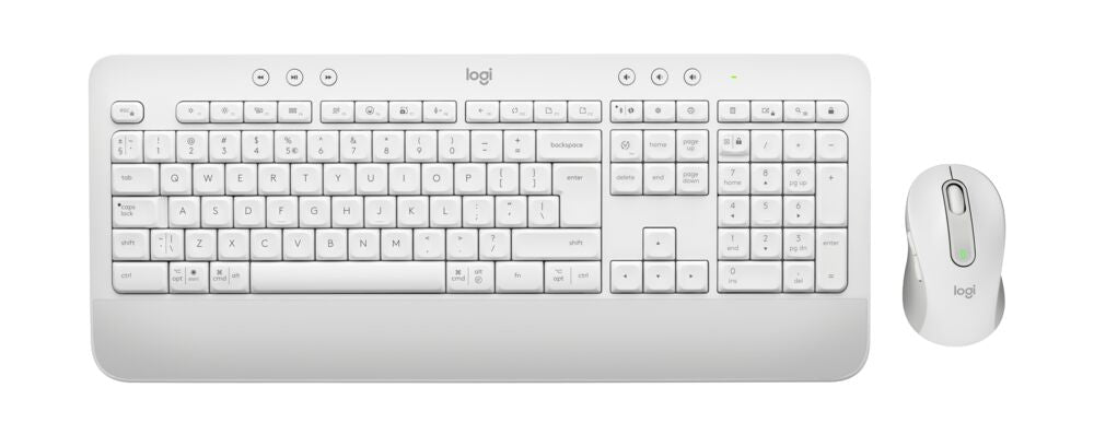 LOGITECH Keyboard/Mouse Wireless MK650 White
