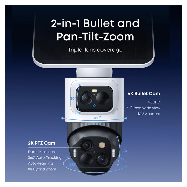 ANKER EUFYCAM S4 4K SOLAR CAMERA OUTDOOR ADD ON