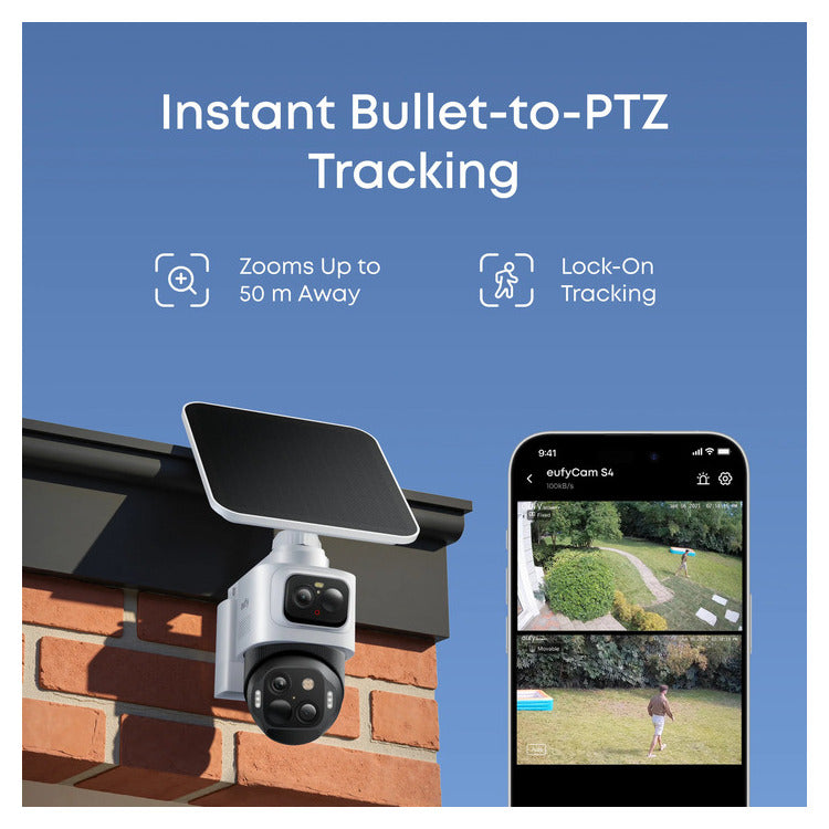 ANKER EUFYCAM S4 4K SOLAR CAMERA OUTDOOR ADD ON