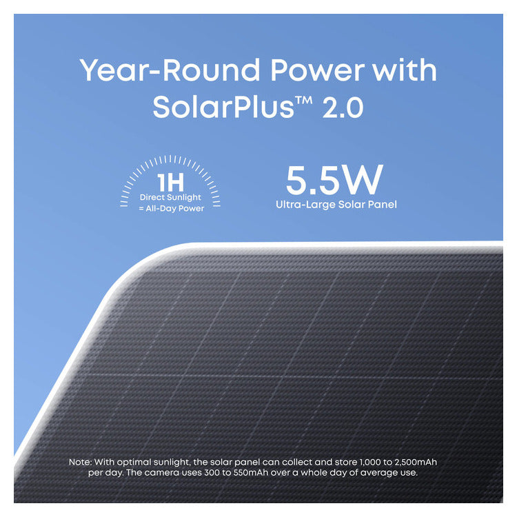 ANKER EUFYCAM S4 4K SOLAR CAMERA OUTDOOR ADD ON