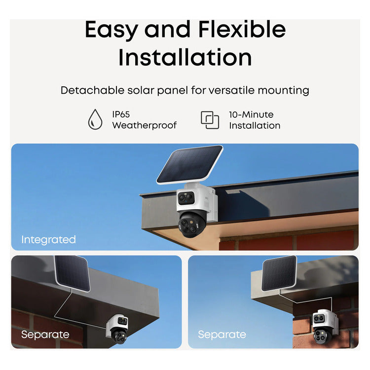 ANKER EUFYCAM S4 4K SOLAR CAMERA OUTDOOR ADD ON