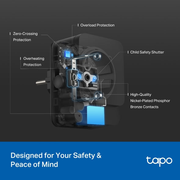 TP-LINK TAPO P410M WI-FI OUTDOOR PLUG