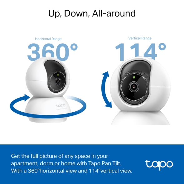 TP-LINK CAMERA TAPO C230 3K 5MP PAN,TILT INDOOR
