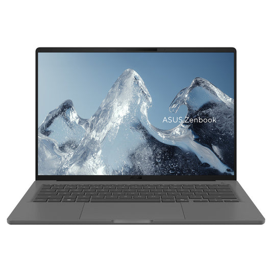 ASUS Laptop Zenbook 14 OLED  UX3407QA-QD519W 14.0'' 1920 x 1200 Snapdragon X X1 26 100/16GB/1TB SSD NVMe 4.0/Win 11 Home/2Y/Iceland Gray