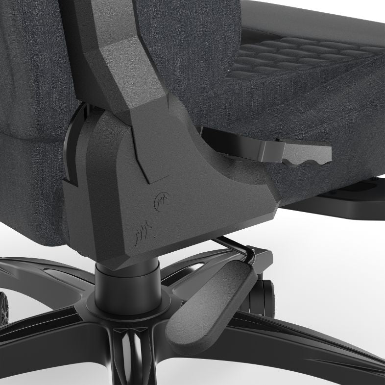 Corsair Gaming Chair TC100 Relaxed — Fabric Black/Grey — CF-9010052-WW
