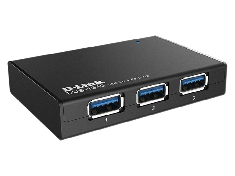 D-Link Hub 4-Port SuperSpeed USB 3.0 (DUB-1340)