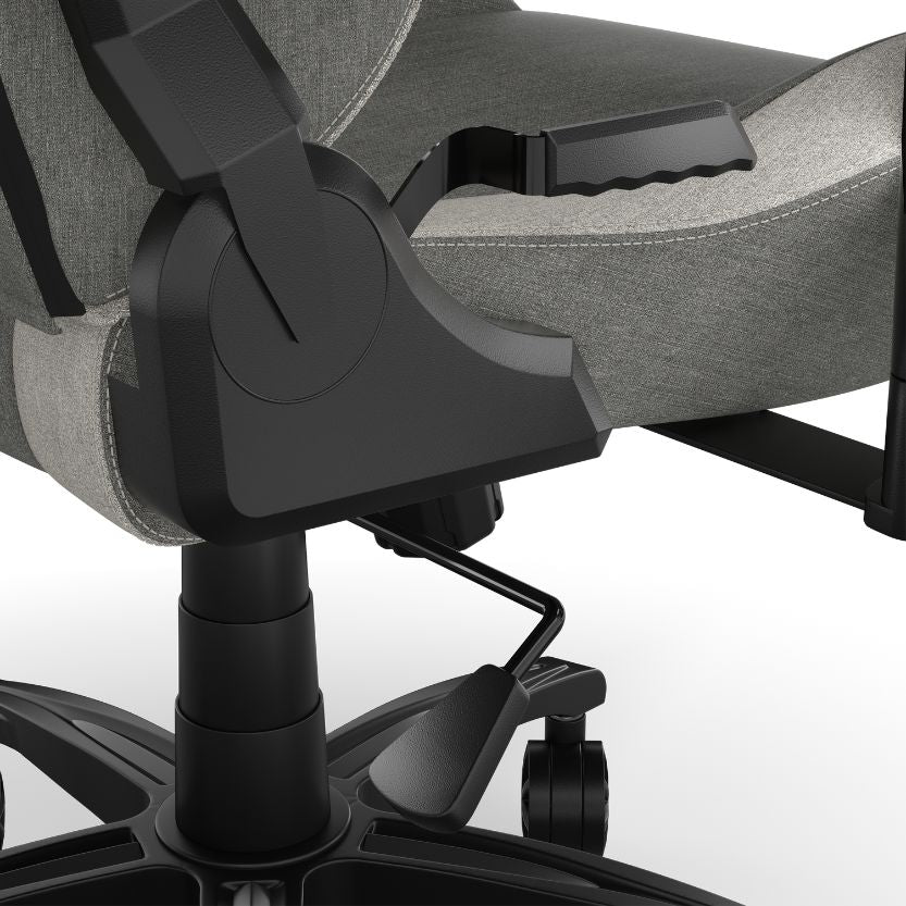 Corsair Gaming Chair T3 Rush Fabric(2023)- Grey/White — CF-9010058-WW