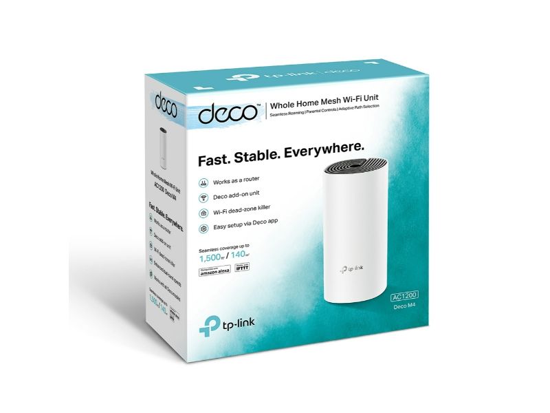 Tp-Link AC1200 Whole Home Mesh Wi-Fi System (Deco M4)