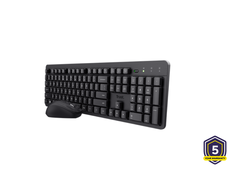 TRUST DESKSET ODY II WL SILENT GR 25364