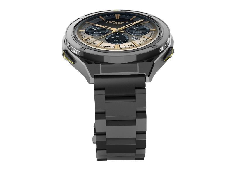 HiFuture Active Black Yellow Smartwatch