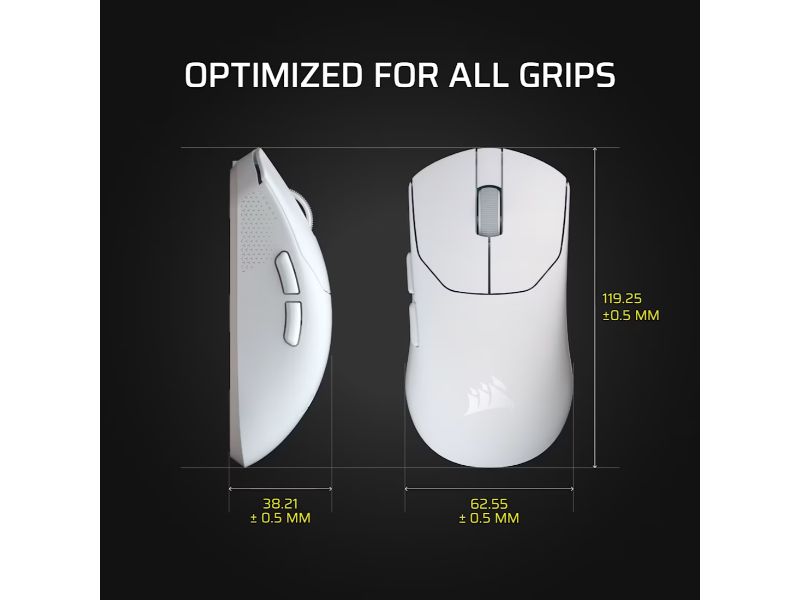 CORSAIR Mouse SABRE v2 PRO Ultralight (White)